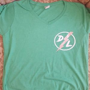 New Fitted Diesel Lovin V-Neck T-shirt